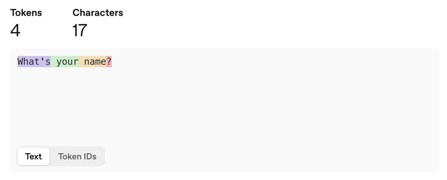 What&rsquo;s your name tokenized by GPT-5.x & O1/3